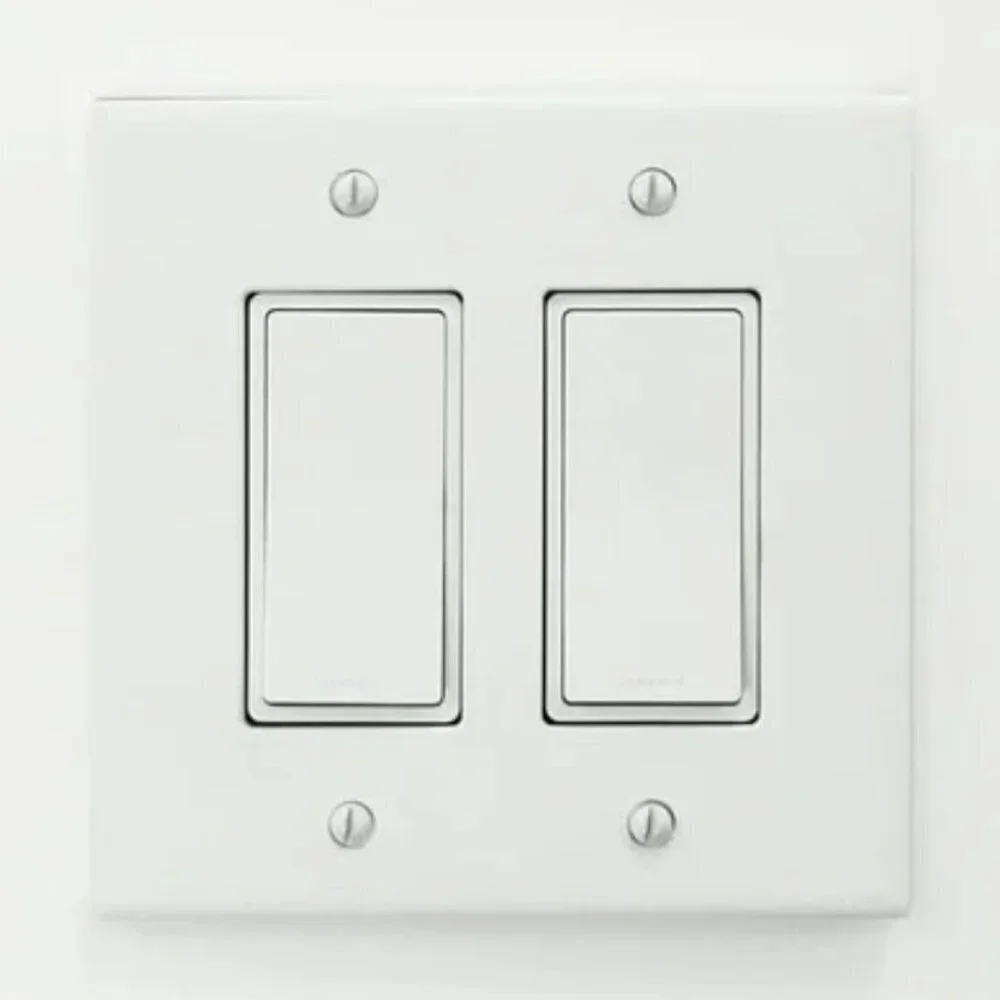 Pack of 4 Leviton 2-Gang GFCI Outlet Cover Plates